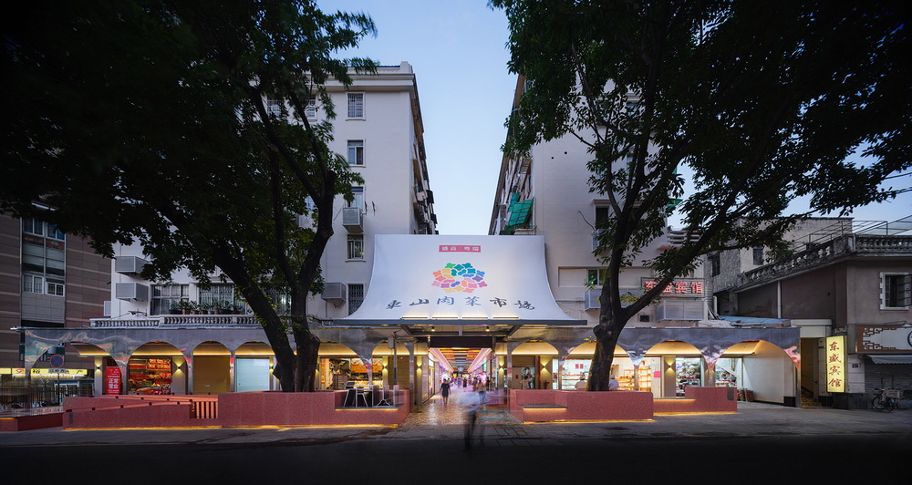 BIM建筑|彩色，诗意的日常：广州东山肉菜市场改造/奥默默工作室