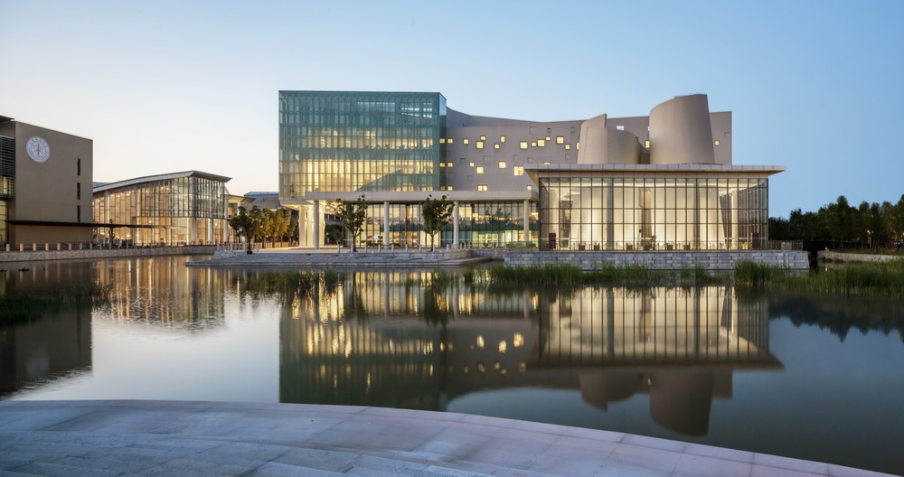 BIM建筑|上海科技大学 / Moore Ruble Yudell