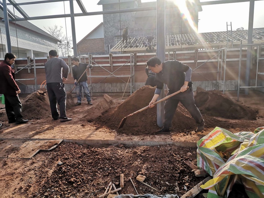 BIM建筑|成都金堂圆觉寺村村民中心 / 在行建筑