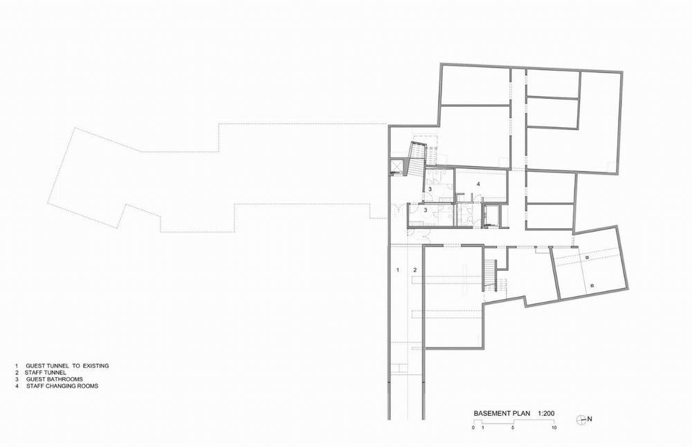 BIM建筑|奥地利罗仙姆酒店扩建/斯蒂文·霍尔事务所