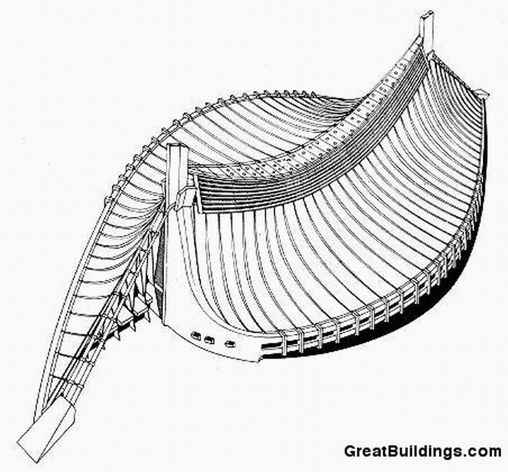 BIM建筑|【东京奥运会开幕】代代木国立体育馆 / Kenzo Tange