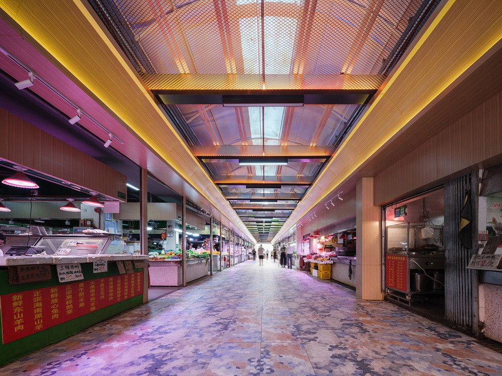 BIM建筑|彩色，诗意的日常：广州东山肉菜市场改造/奥默默工作室