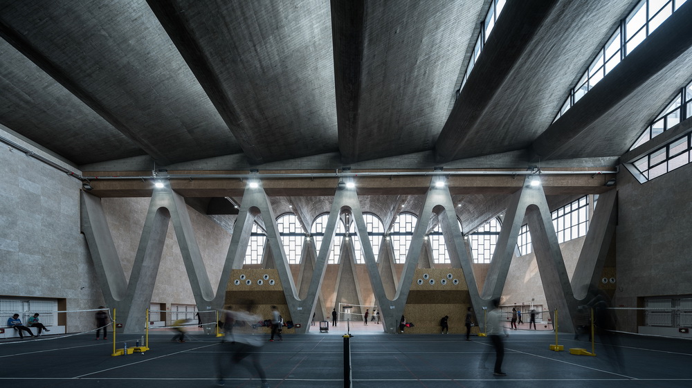 BIM建筑|天津大学新校区综合体育馆 / 李兴钢建筑工作室