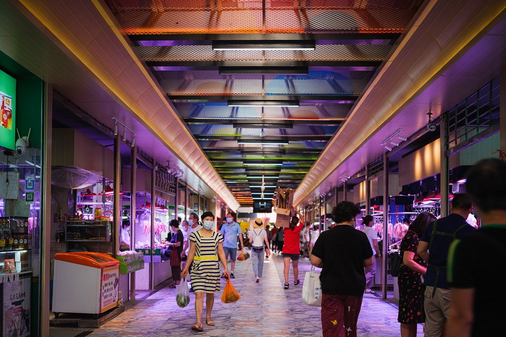 BIM建筑|彩色，诗意的日常：广州东山肉菜市场改造/奥默默工作室