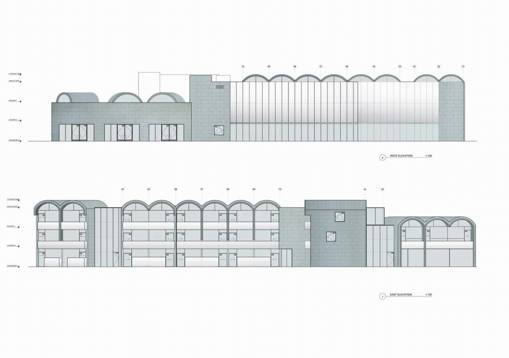 BIM建筑|奥地利罗仙姆酒店扩建/斯蒂文·霍尔事务所
