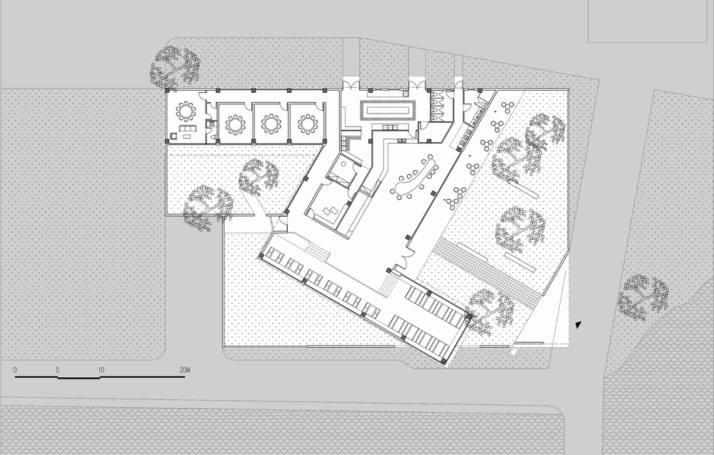 BIM建筑|石门猪舍有机餐厅/其实建筑