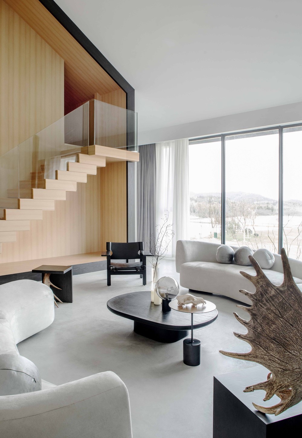 BIM建筑|内外之间，自然山野中的各得其所