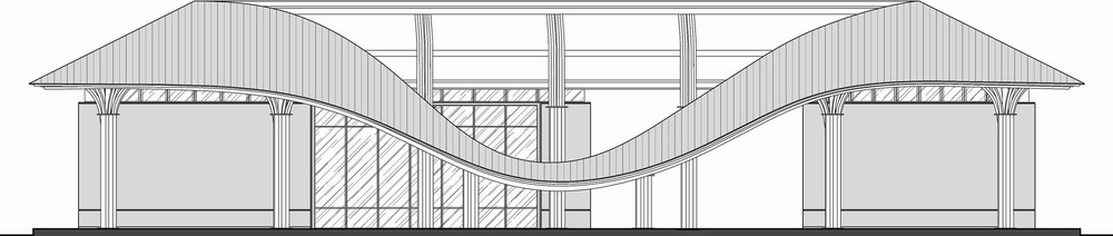 BIM建筑|成都金堂圆觉寺村村民中心 / 在行建筑