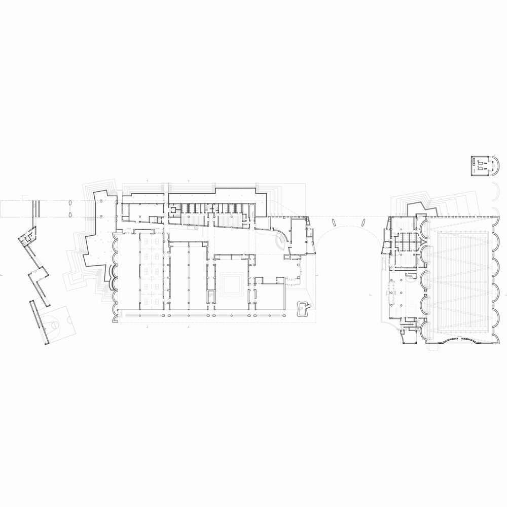 BIM建筑|天津大学新校区综合体育馆 / 李兴钢建筑工作室