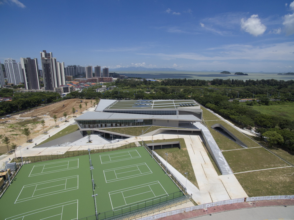 BIM建筑|中山大学珠海校区体育馆/BIAD华南设计中心