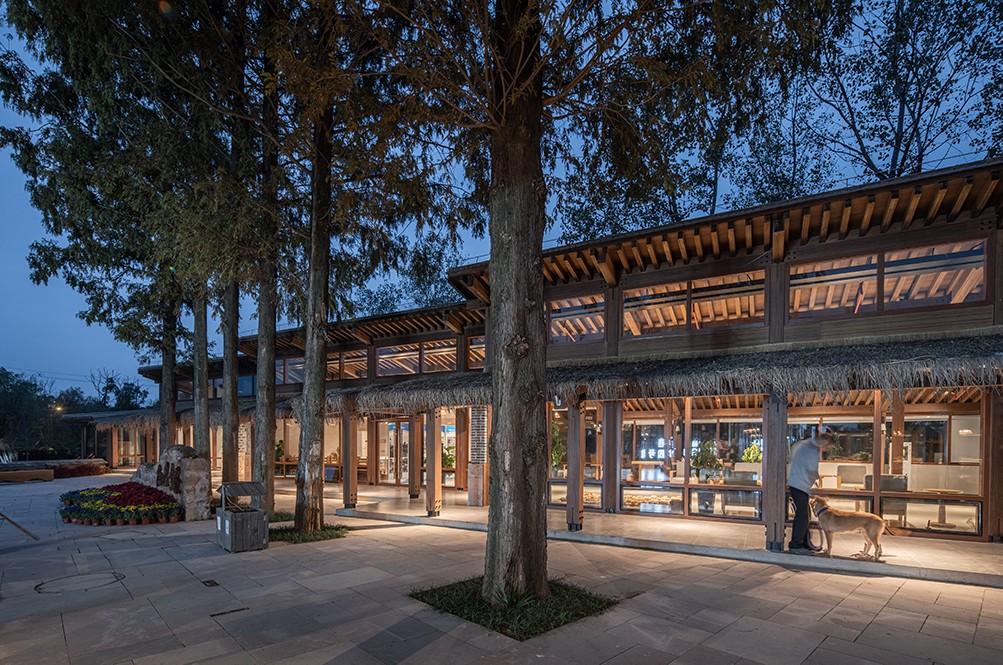 BIM建筑|李巷村村口公共空间再生/东大院 建筑技术与艺术（ATA）工作室