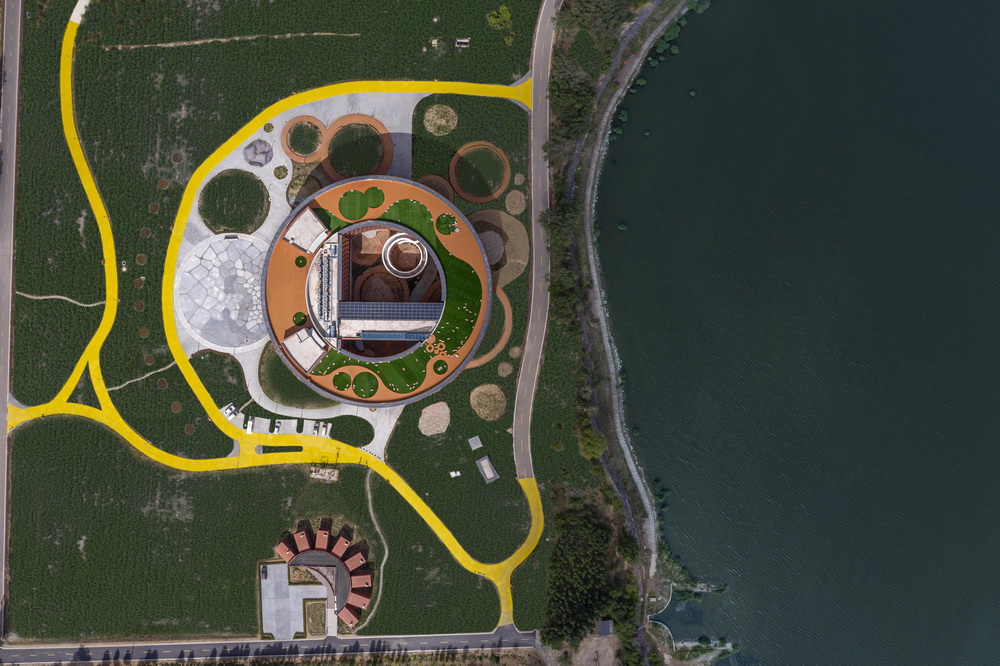 BIM建筑|漂浮于湿地之上的候鸟之巢——中国怀来湿地博物馆/天友设计