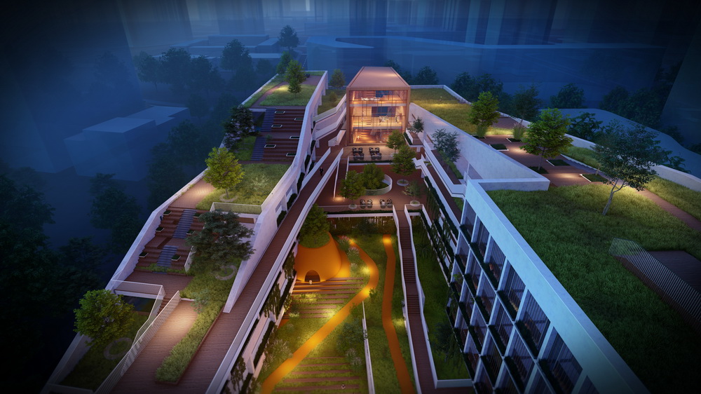 BIM建筑|深圳龙华清泉外国语学校（初中部）/一境建筑设计