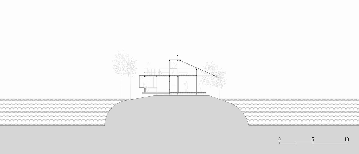 BIM建筑|湖间榭 / 半松园工作室