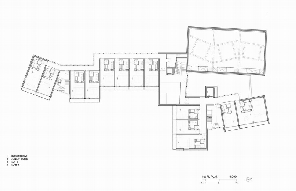 BIM建筑|奥地利罗仙姆酒店扩建/斯蒂文·霍尔事务所