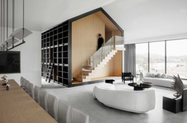 BIM建筑|内外之间，自然山野中的各得其所-BIM建筑网