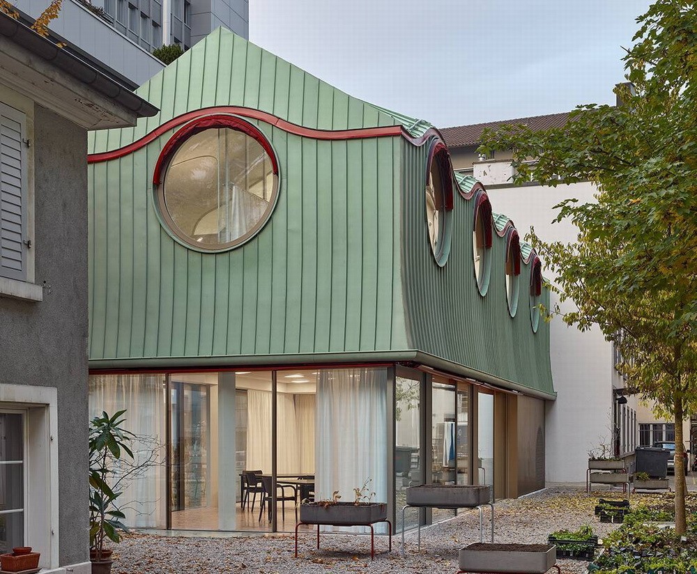 BIM建筑|优雅地老去：苏黎世老年人活动中心 / Knorr & Pürckhauer Architekten