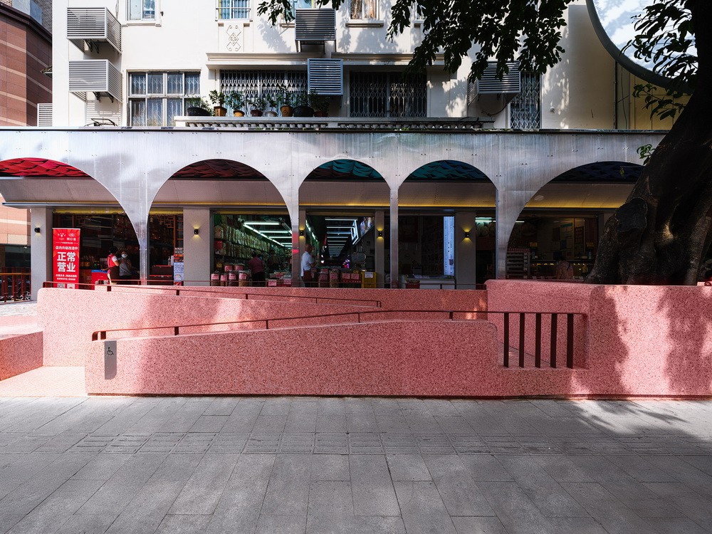 BIM建筑|彩色，诗意的日常：广州东山肉菜市场改造/奥默默工作室