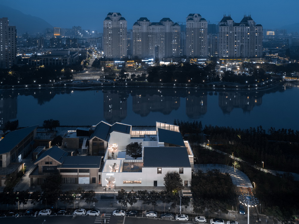 BIM建筑|江畔升起一朵云：朵云书院黄岩店/Wutopia Lab