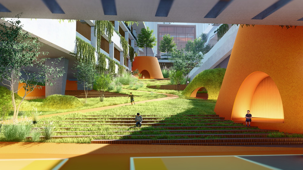 BIM建筑|深圳龙华清泉外国语学校（初中部）/一境建筑设计