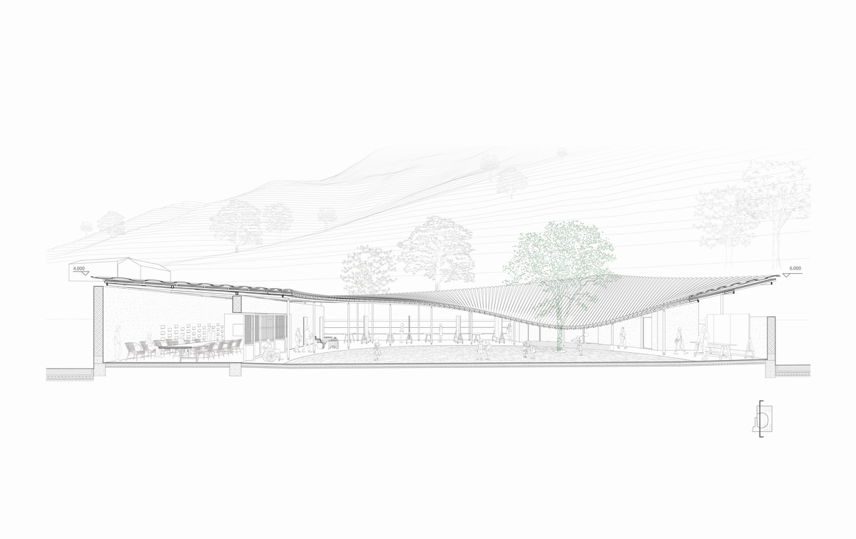 BIM建筑|永安扶贫乡村公共空间营造 / 同济大学建筑设计研究院