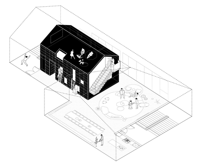 BIM建筑|内外之间，自然山野中的各得其所