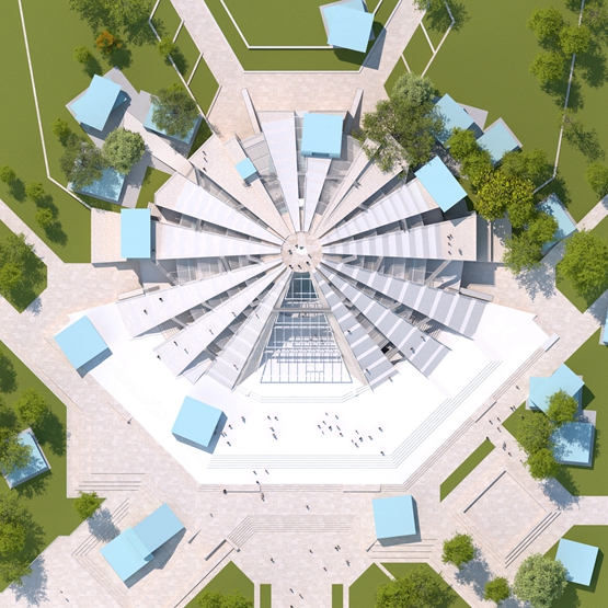 BIM建筑|MVRDV翻修地拉那“金字塔”