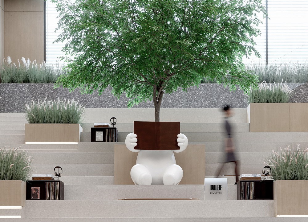 BIM建筑|绿意摇曳，以“书”为名：融创·四季宸阅/为上设计