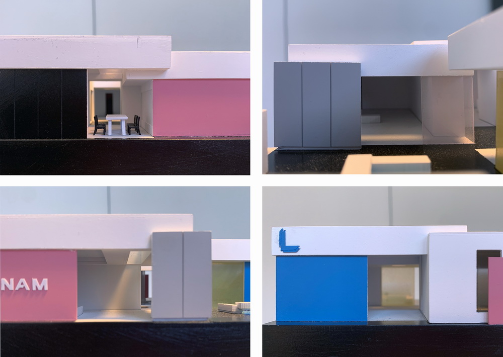 BIM建筑|将至上主义绘画转译成三维空间：层岩叠影展厅/朴居设计研究室