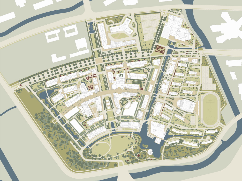 BIM建筑|上海科技大学 / Moore Ruble Yudell