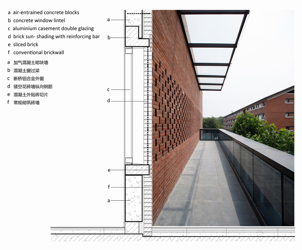BIM建筑|清华大学南区食堂及就业指导中心 / 清华大学建筑学院素朴建筑工作室