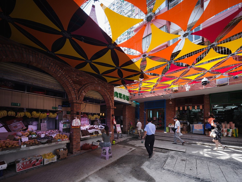 BIM建筑|彩色，诗意的日常：广州东山肉菜市场改造/奥默默工作室