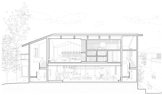 BIM建筑|内外之间，自然山野中的各得其所