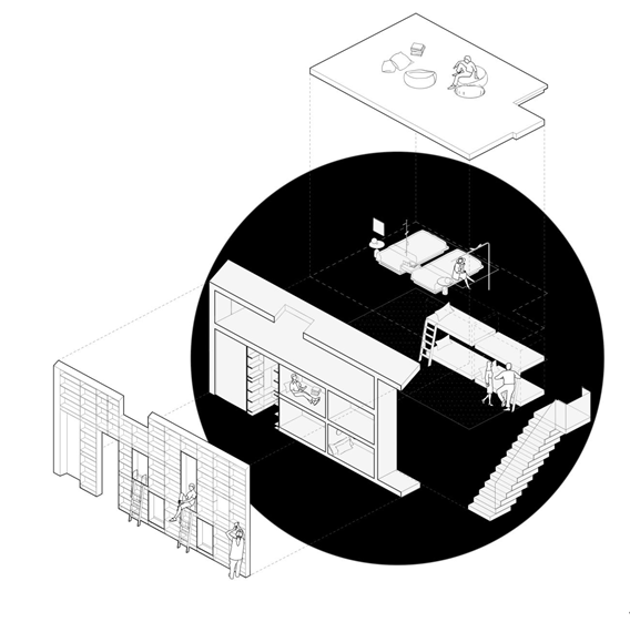 BIM建筑|内外之间，自然山野中的各得其所