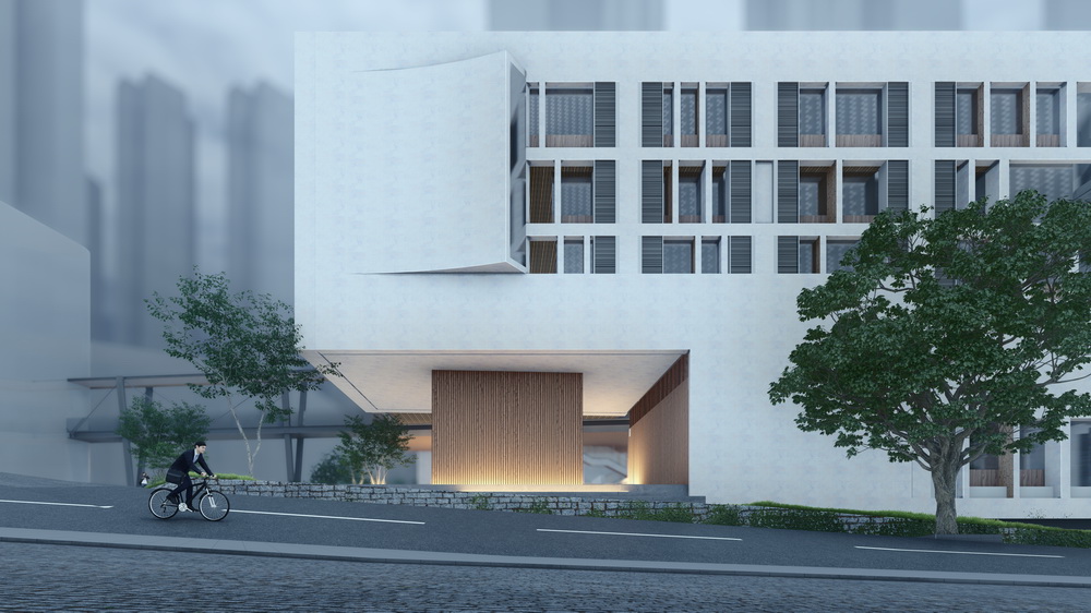 BIM建筑|深圳龙华清泉外国语学校（初中部）/一境建筑设计