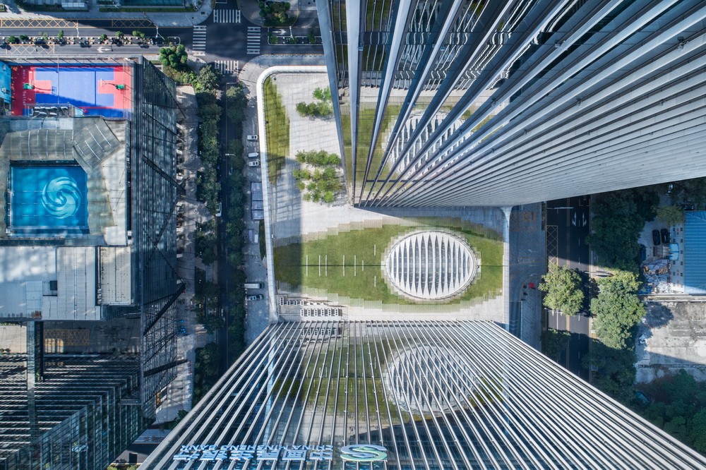 BIM建筑|与城市共享的大厅：国银•民生金融大厦/筑博设计