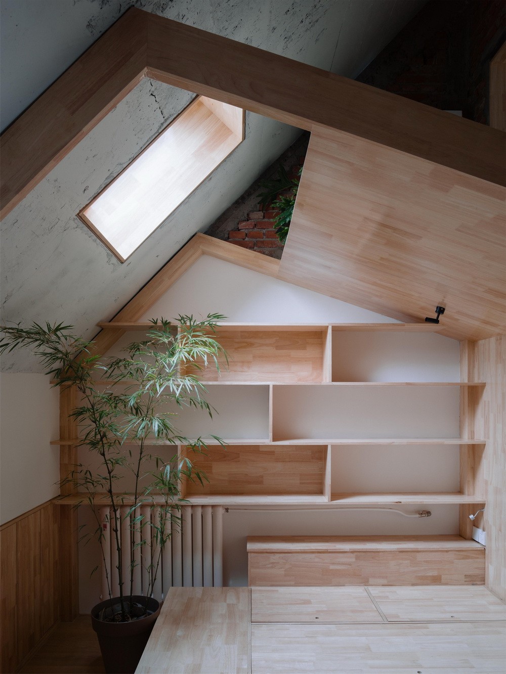 BIM建筑|手艺实验之家：100平米住宅改造里的“手艺与实验”/ 在造建筑