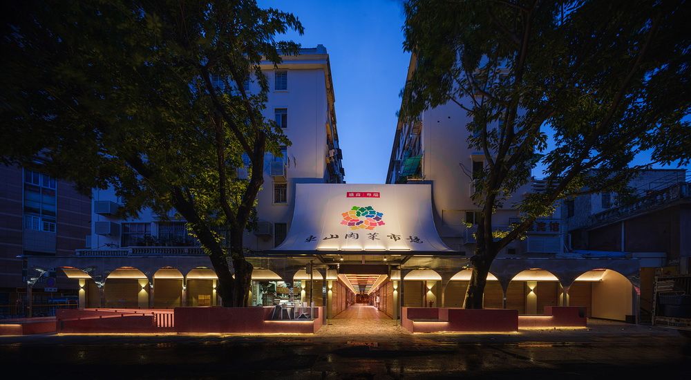 BIM建筑|彩色，诗意的日常：广州东山肉菜市场改造/奥默默工作室