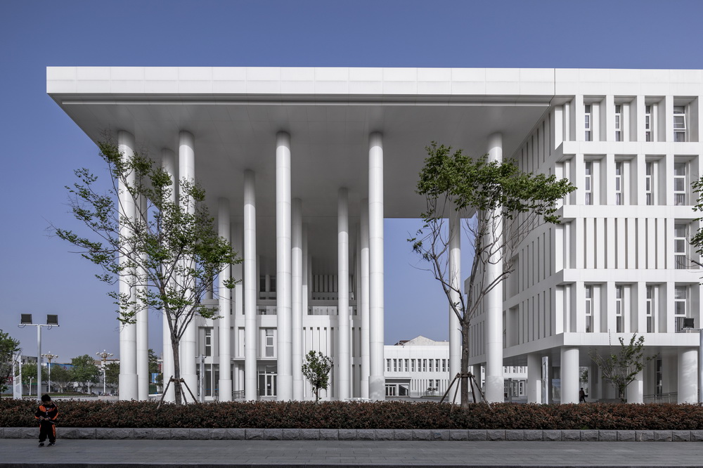 BIM建筑|沂南图书档案馆，山东 / 中央美术学院建筑7工作室（朴棫城市建筑设计工作室）