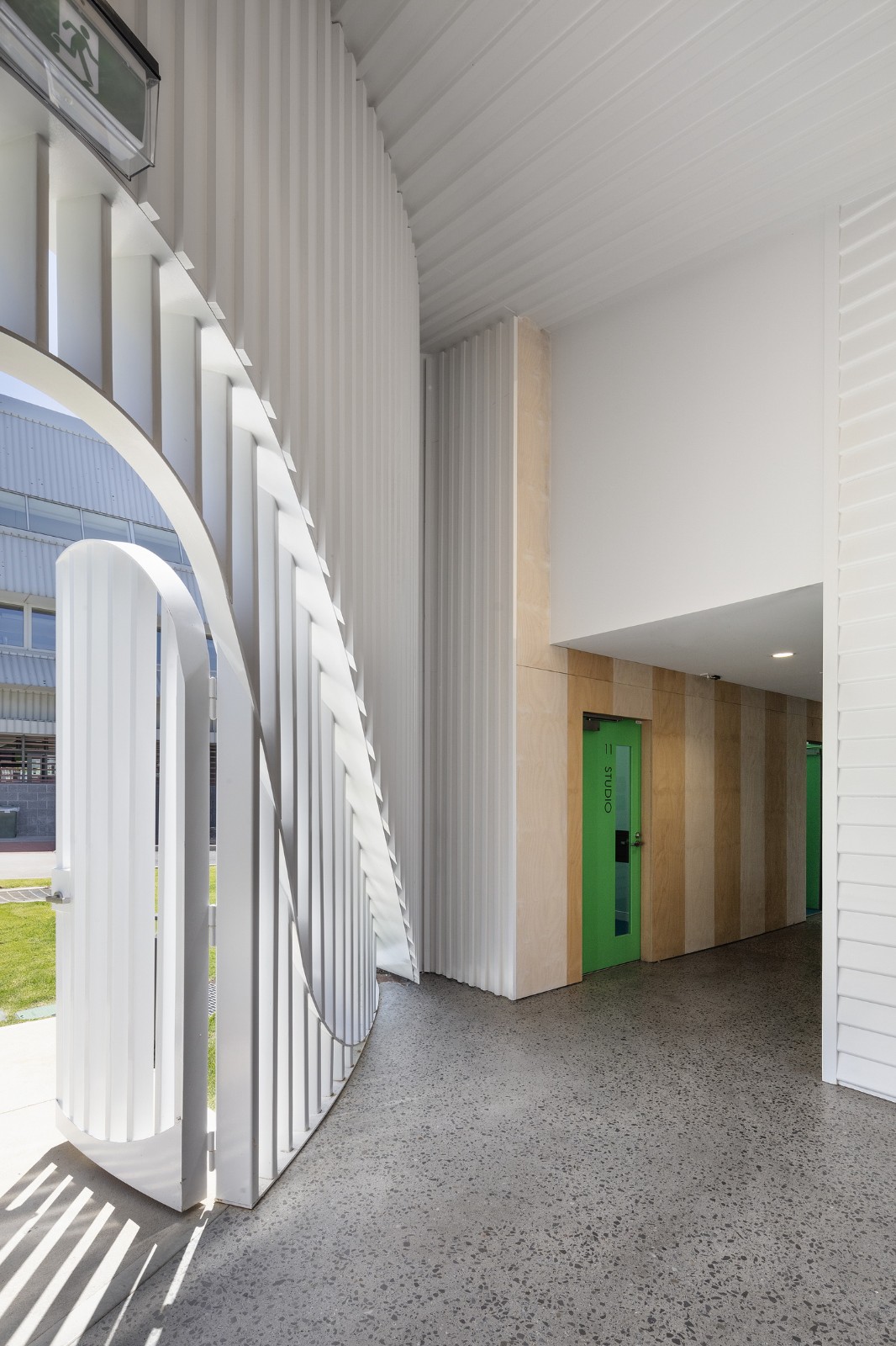 BIM建筑|PEGS文法学校音乐中心 / McBrideCharles Ryan