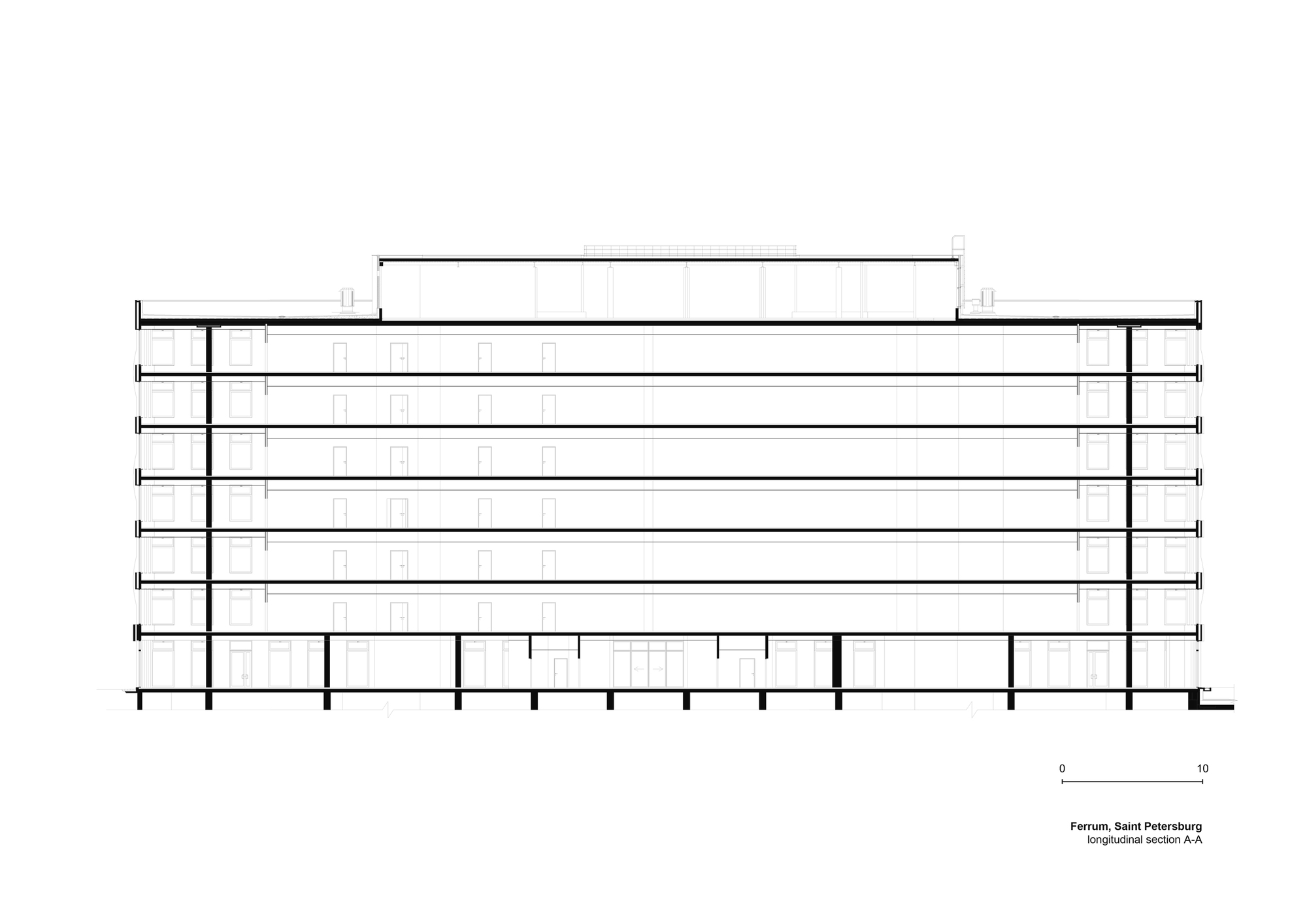 BIM建筑|Ferrum 1 办公大楼 / Tchoban Voss Architekten