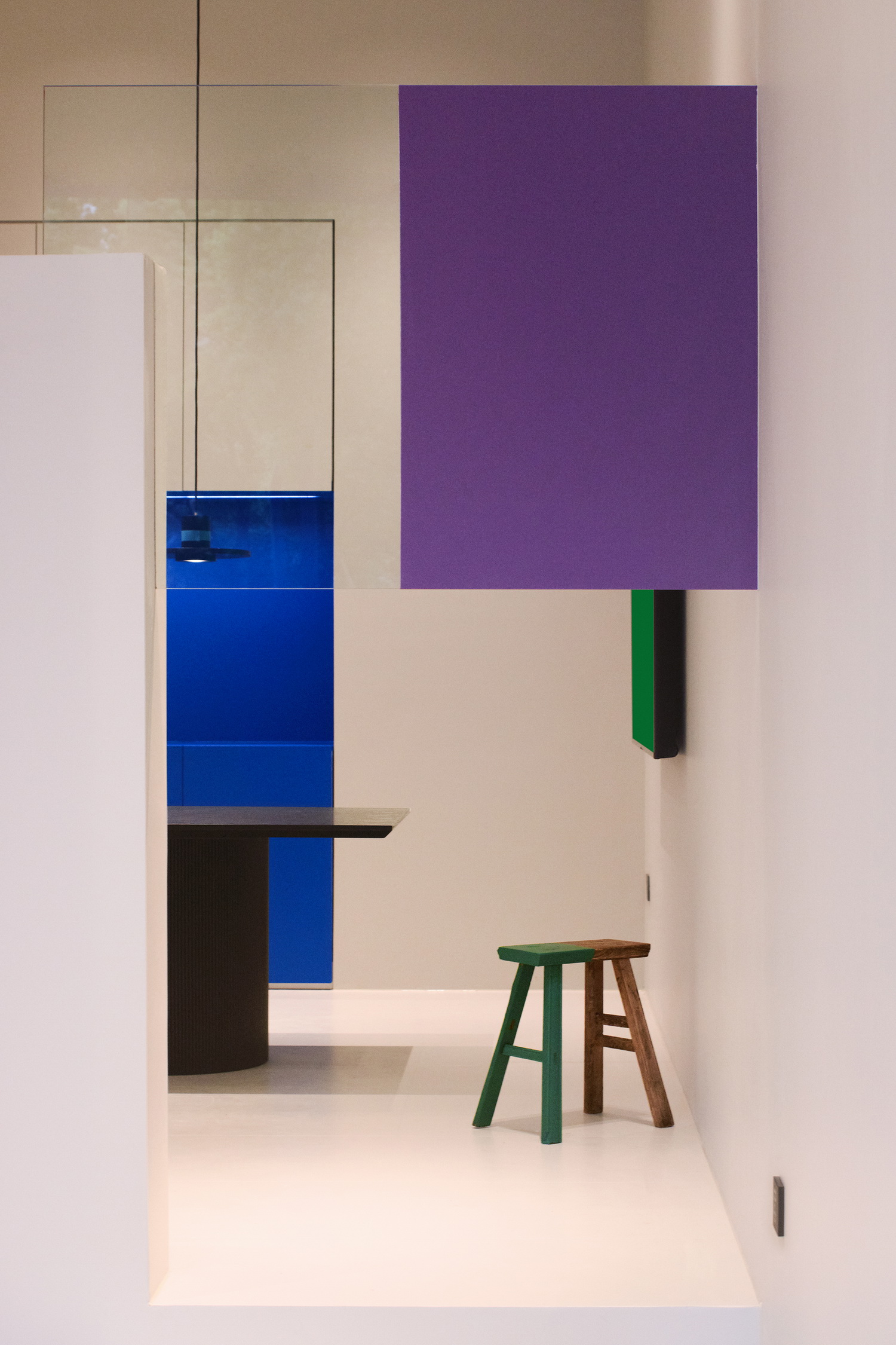 BIM建筑|本杰明·摩尔涂料金华体验中心，一场色彩爆发的随机空间实验/NDB Design新作