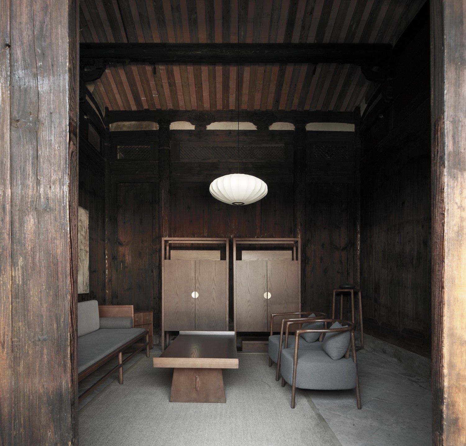 BIM建筑|青普梧林文化行馆 /谜舍设计工作室