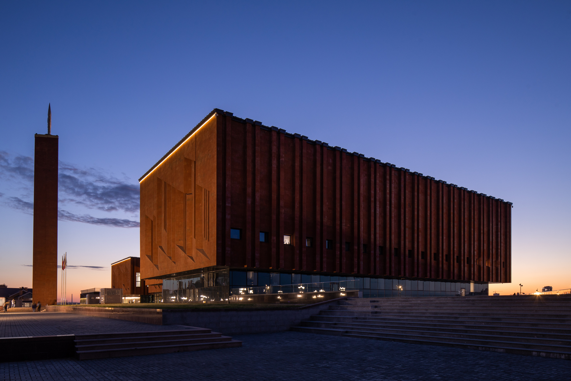 BIM建筑|鞑靼斯坦共和国国家图书馆 / XOPA