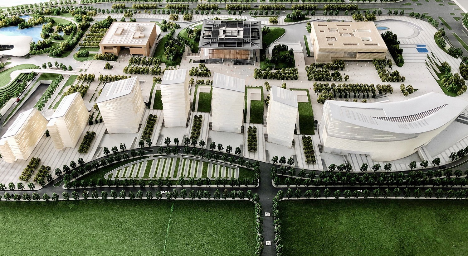 BIM建筑|济宁市文化中心三期/Laguarda.Low Architects (LLA)