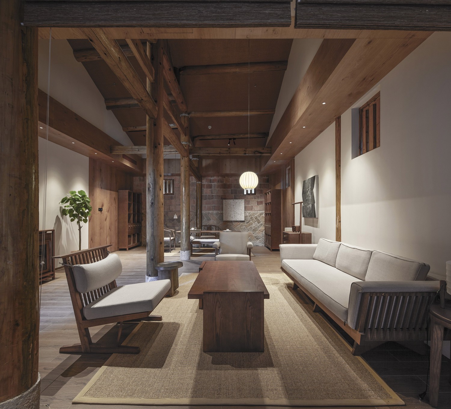 BIM建筑|青普梧林文化行馆 /谜舍设计工作室