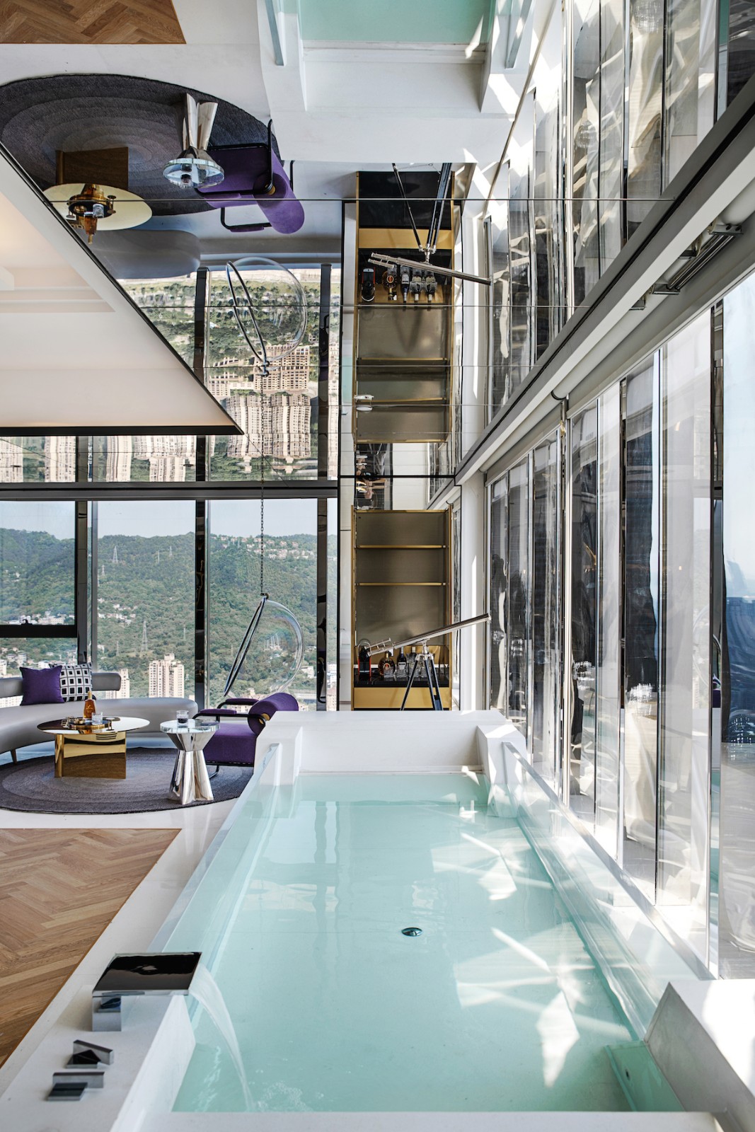 BIM建筑|ISEYA 浮云高空酒店【朝天门旗舰店】/布道空间设计