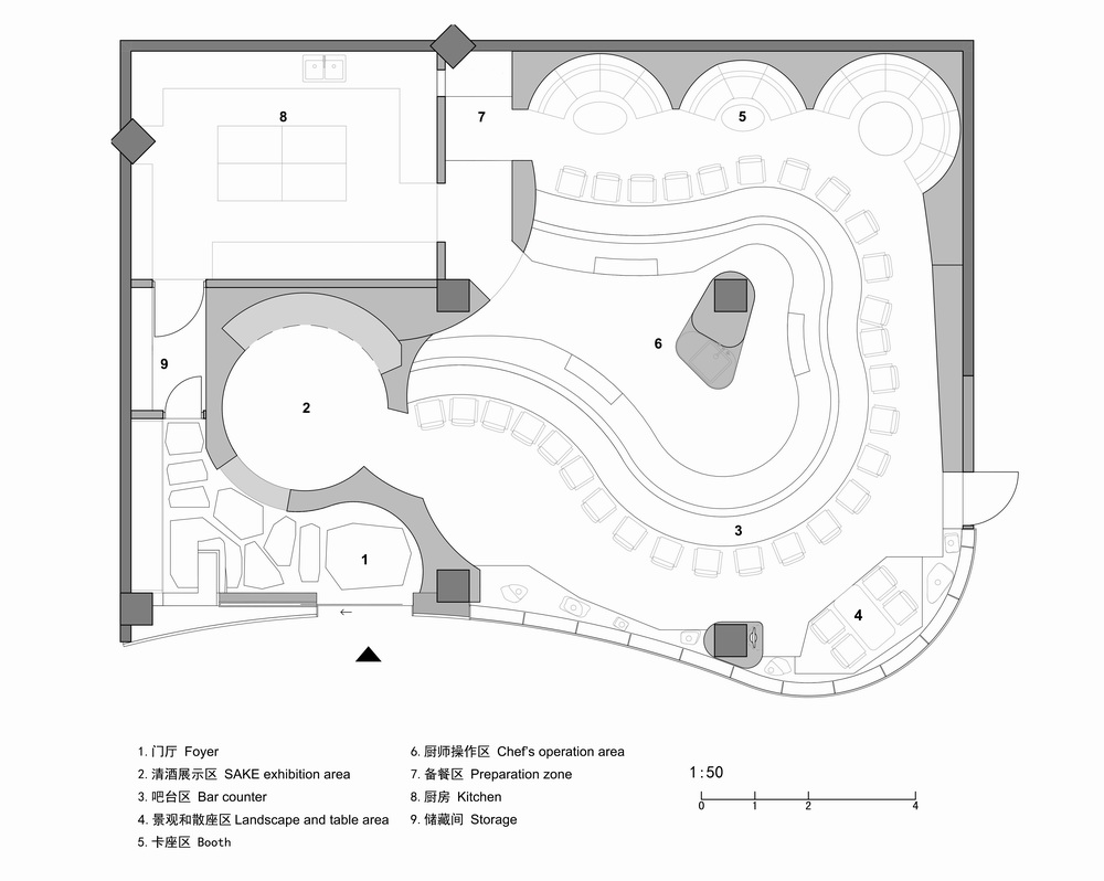 BIM建筑|陌生人的聚会——得意·烧鸟酒社/合作舍