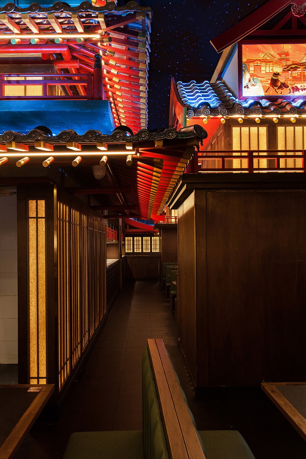 BIM建筑|牛NEW寿喜烧/卧野空间设计事务所