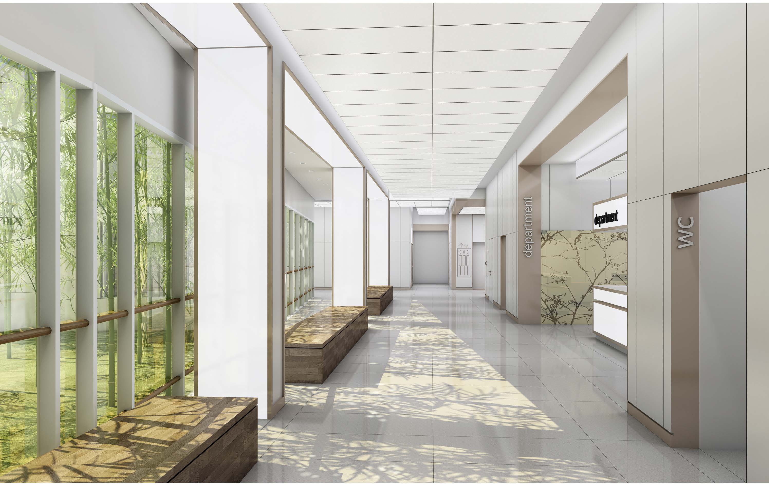 BIM建筑|瑞士瑞盟遇见苏州园林-苏州独墅湖医院/LEMANARC瑞士瑞盟设计